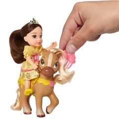 Дисней Красавица и Чудовище изящная Белль и пони