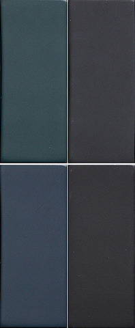 41zero42 Cosmo Brick Blu-Nero Matte 6.5x15.5