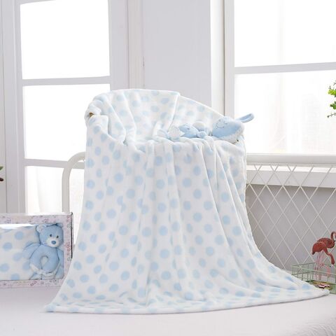 Плед детский с игрушкой Sofi De MarkO №2 голубой