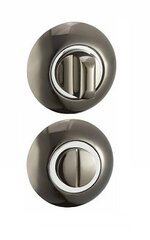 Накладка сантехническая BKBN/CP черный никель/хром