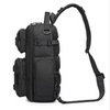 Картинка рюкзак однолямочный Ozuko 9812 Black - 22
