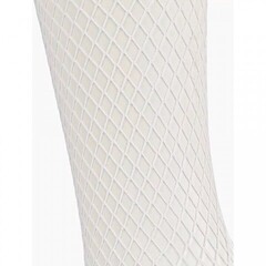 Чулки в сетку Le Frivole Sense, белый, L/XL