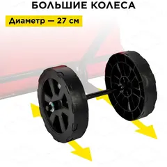 Снегоуборщик ручной DDE STH620 отвал поворотный на колесах (захват 62/40 см)