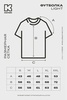 Футболка Kultura oversize Basic синий