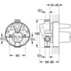 Встраиваемая часть смесителя для душа Grohe  33961000