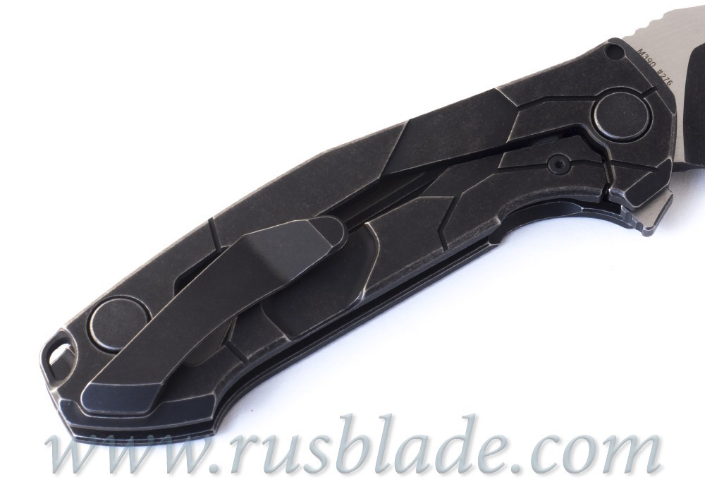 CKF T14B (new T90) knife - Alexey Konygin, M390, Copper, Ti - фотография 