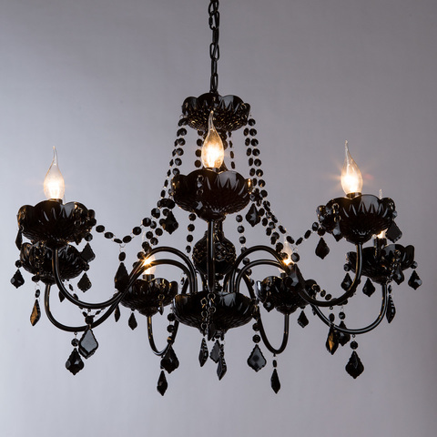 Люстра Arte Lamp Odillia A8918LM-7BK