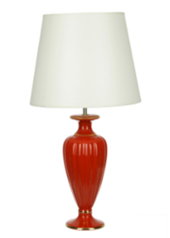 Элитная лампа настольная Classic collection малая красная от Sporvil
