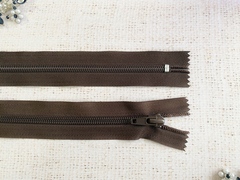 Молния обувная, L 35 см, Т7, коричневый