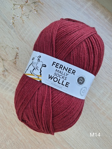 Ferner Wolle Mally Socks Uni M14