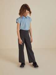 Брюки без застежки школьные Next 542-444, Темно-серый