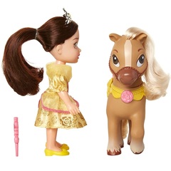 Дисней Красавица и Чудовище изящная Белль и пони