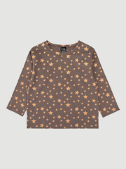 Лонгслив оверсайз Mjölk Retro Stars