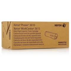 Тонер-картридж повышенной емкости Xerox 106R02732 для Xerox Phaser 3610/WorkCentre 3615. Ресурс 25300 страниц.