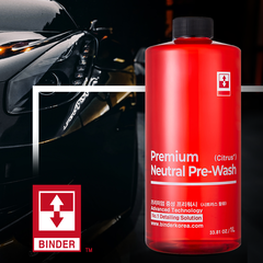 BINDER Нейтральный цитрусовый шампунь для предварительной мойки Premium Neutral Pre-Wash Citrus (pH 7,2) 1л