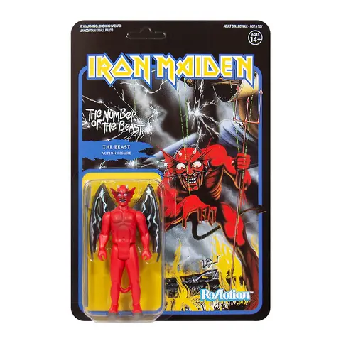 Фигурка Super7 Iron Maiden: The Number of The Beast