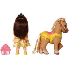 Дисней Красавица и Чудовище изящная Белль и пони