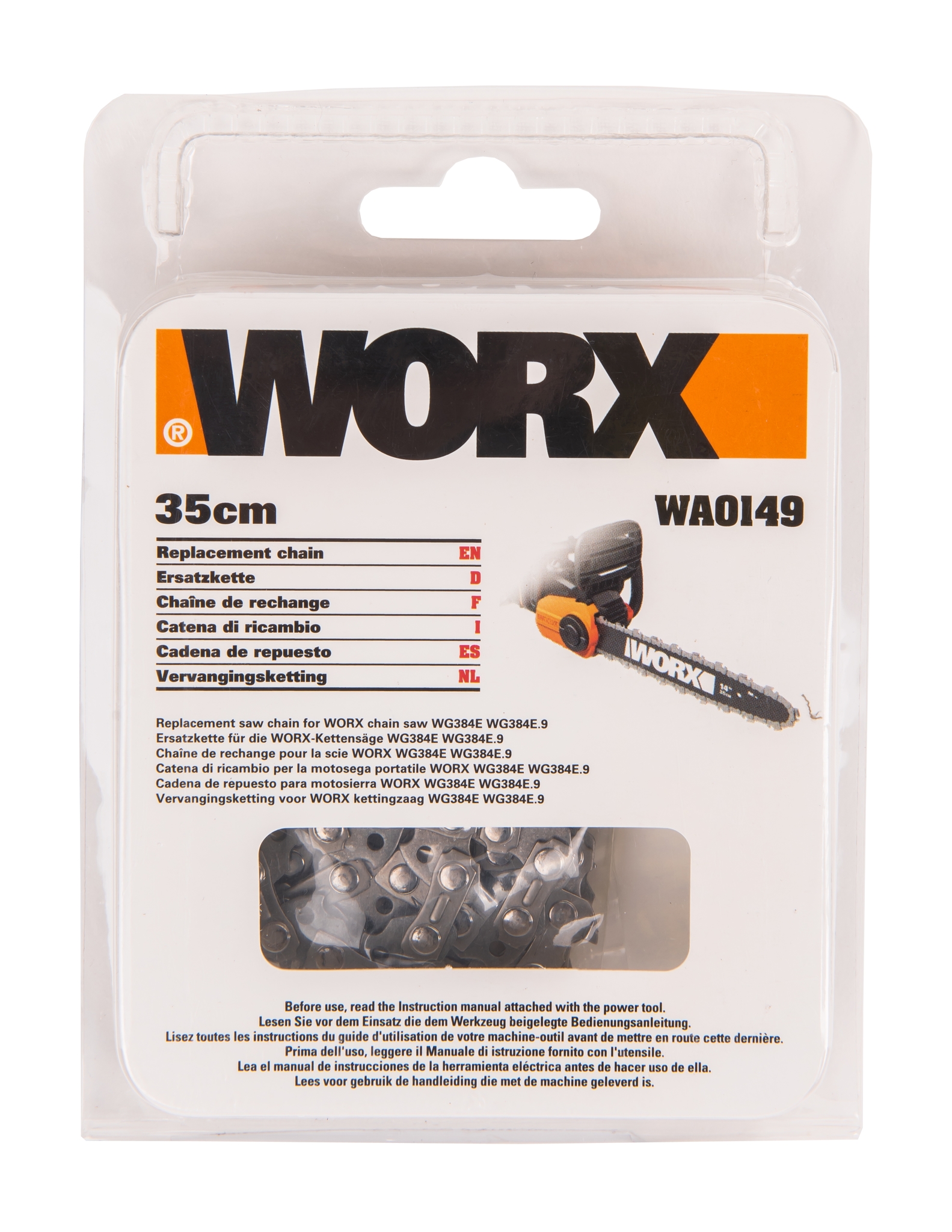 Цепь пильная WORX WA0149