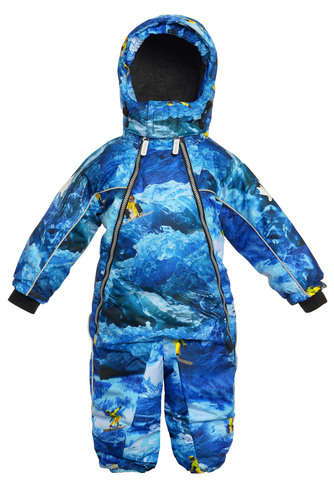 Зимний комбинезон AMADEO с принтом "Сноубордисты"