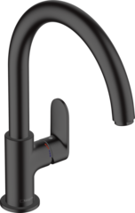 Смеситель для кухни 260, черный Hansgrohe Vernis Blend M35 71870670