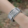 Браслет женский Vintage Silver Square - E190317