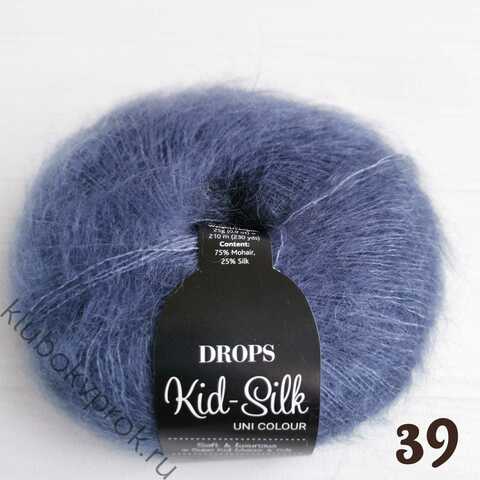 DROPS KID SILK 39, Шторм