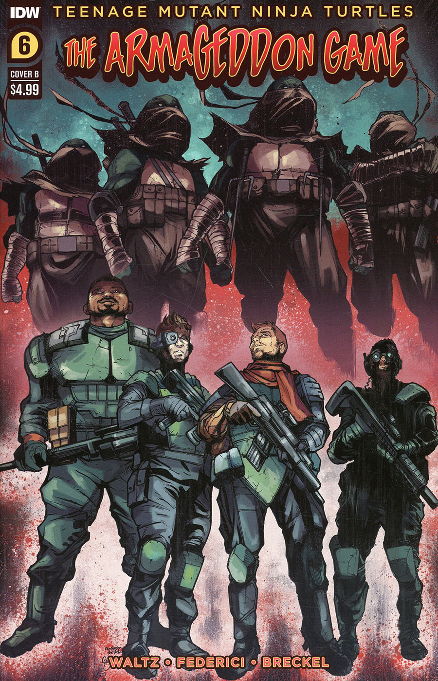 Teenage Mutant Ninja Turtles Armageddon Game #6 (Cover B) – купить по  выгодной цене | Интернет-магазин комиксов 28oi.ru