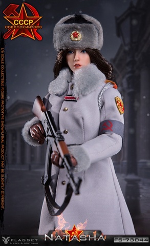 Фигурка Наташа Советский Офицер масштаб 1/6 Red Alert