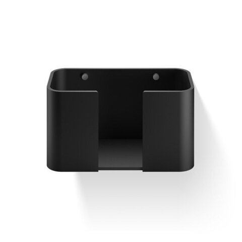 Decor Walther 0974265 Decor Walther Black Stone WPTB Держатель для бумажных полотенец, подвесной, цвет: черный матовый / сталь матовая