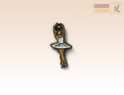 значок Балерина