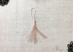 Кисть декоративная,L 8-8,5 см, пудра