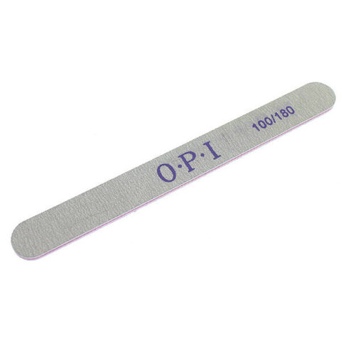 Пилка тонкая (деревянная основа) OPI прямая 100/180 грит