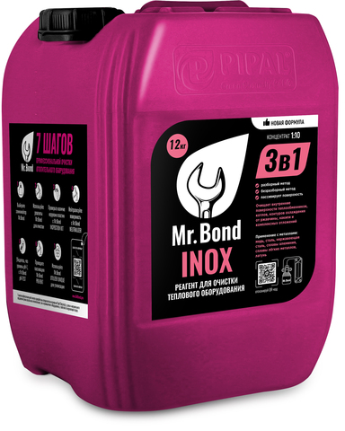 Жидкость для промывки Mr.Bond® INOX