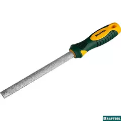 KRAFTOOL 150 мм, полукруглый напильник с карбидом вольфрама, Professional (16082-15)