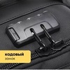 Картинка рюкзак однолямочный Ozuko 9812 Black - 3