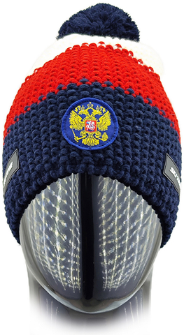 Картинка шапка Ski Time Star navy-red-rus - 4
