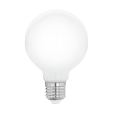 Лампа  LED филаментная из опалового стекла  Eglo MILKY LM-LED-E27 5W 470Lm 2700K G80 11597 1