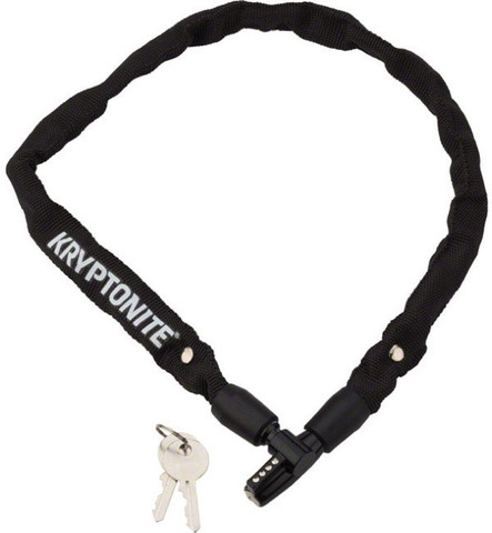 Картинка замок велосипедный Kryptonite Keeper 465 KEY CHAIN BLACK - 1