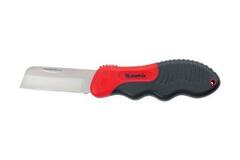 Нож электрика складной прямое лезвие эргономичная двухкомпонентная рукоятка Matrix