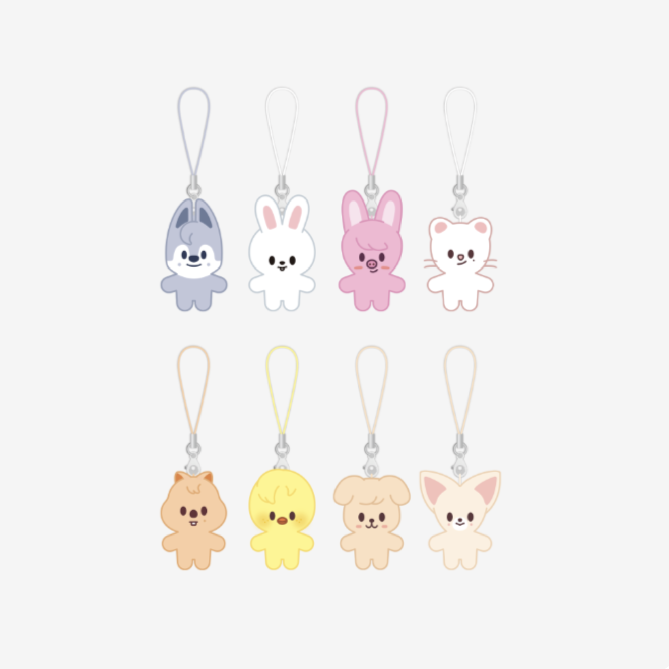 スキズ ペンミ skzoo マイクロキーリング　コンプ 5clock トレカ付 Купить Брелок Stray Kids SKZOO KEYRING MICRO Ver. - SKZ 5'CLOCK