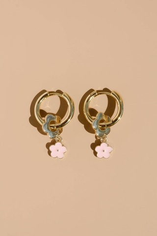 Серьги Gold Flower