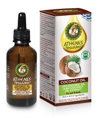 Натуральное масло с кокосом для волос и тела Athena's Treasures 50 мл