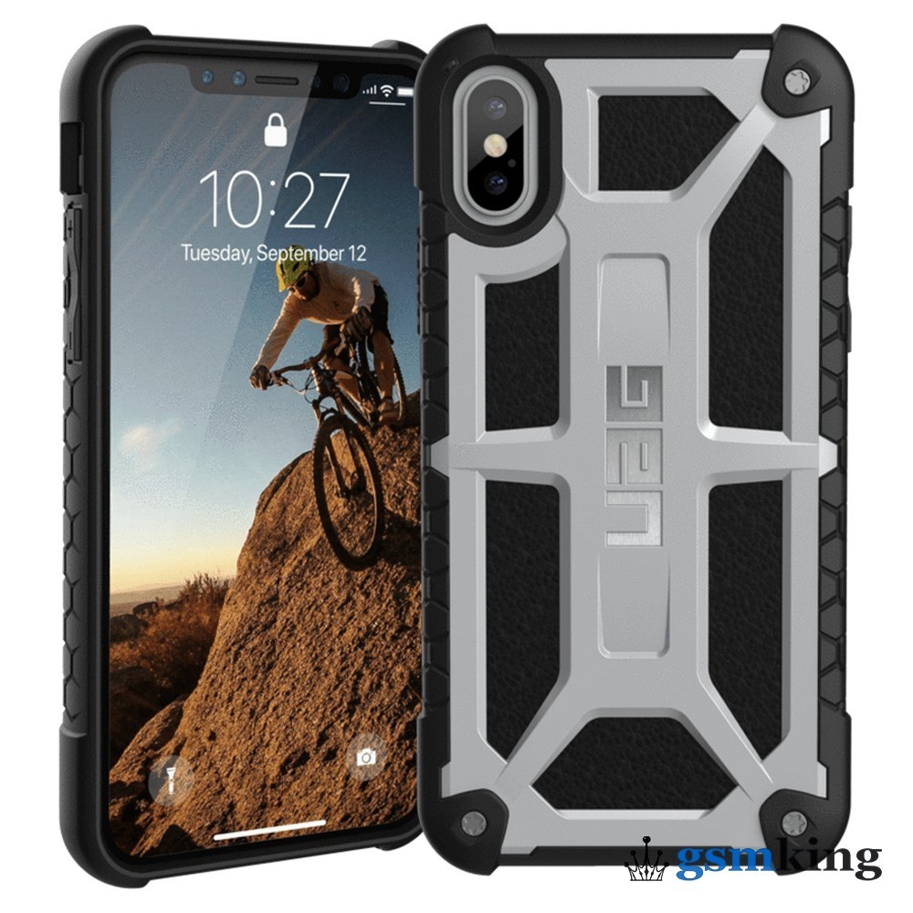 Чехол UAG Monarch Series Case for Apple iPhone XS/X Platinum (Платиновый)IPHX-M-PL  - цена 0.0 ₽.