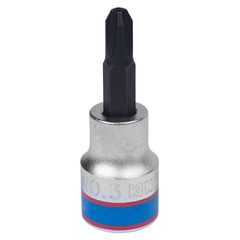 KING TONY (302103) Насадка (бита) торцевая 3/8", L = 50 мм, Phillips, PH3