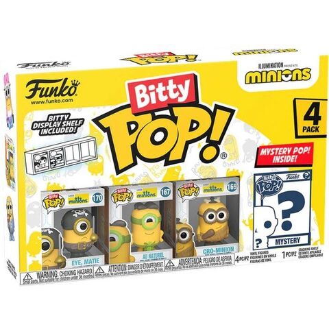 Funko Bitty POP! Minions 4 Pack Series 1