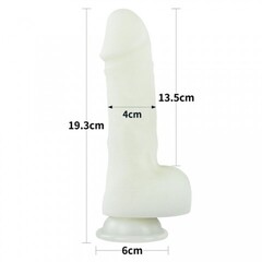 Фаллоимитатор Lumino Play светящийся в темноте (13,5*4 см)