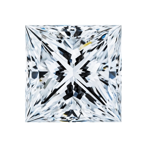 Бриллиант каре принцесса D VS1 IGI 1.05 кт