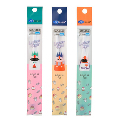 
          Стержни для ручек пиши стирай гелевые синие, 20 шт, 129 мм, MC-Basir, набор стирающихся стержней с наконечником 0,38 мм