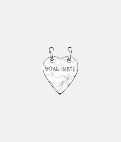 Подвеска Сердце двойное Soul Mate