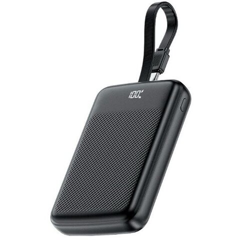 Внешний аккумулятор  ACEFAST M13 PD 22.5W Power Bank With Cable 10000Mah, черный